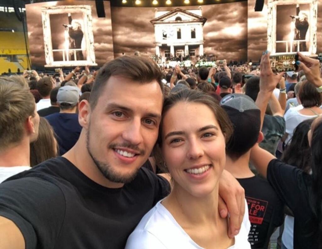 Petra Vlhová s frajerom Michalom Kyselicom.