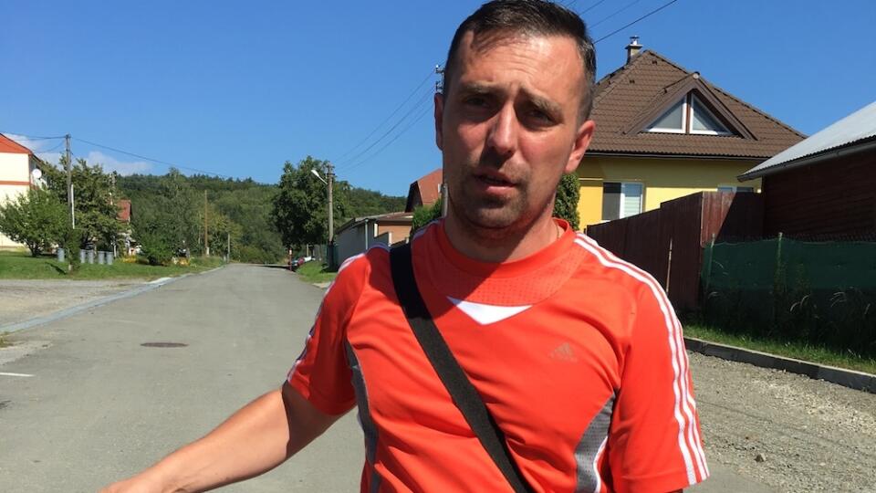 Starosta obce Vyšný Mirošov Michal Petraník.