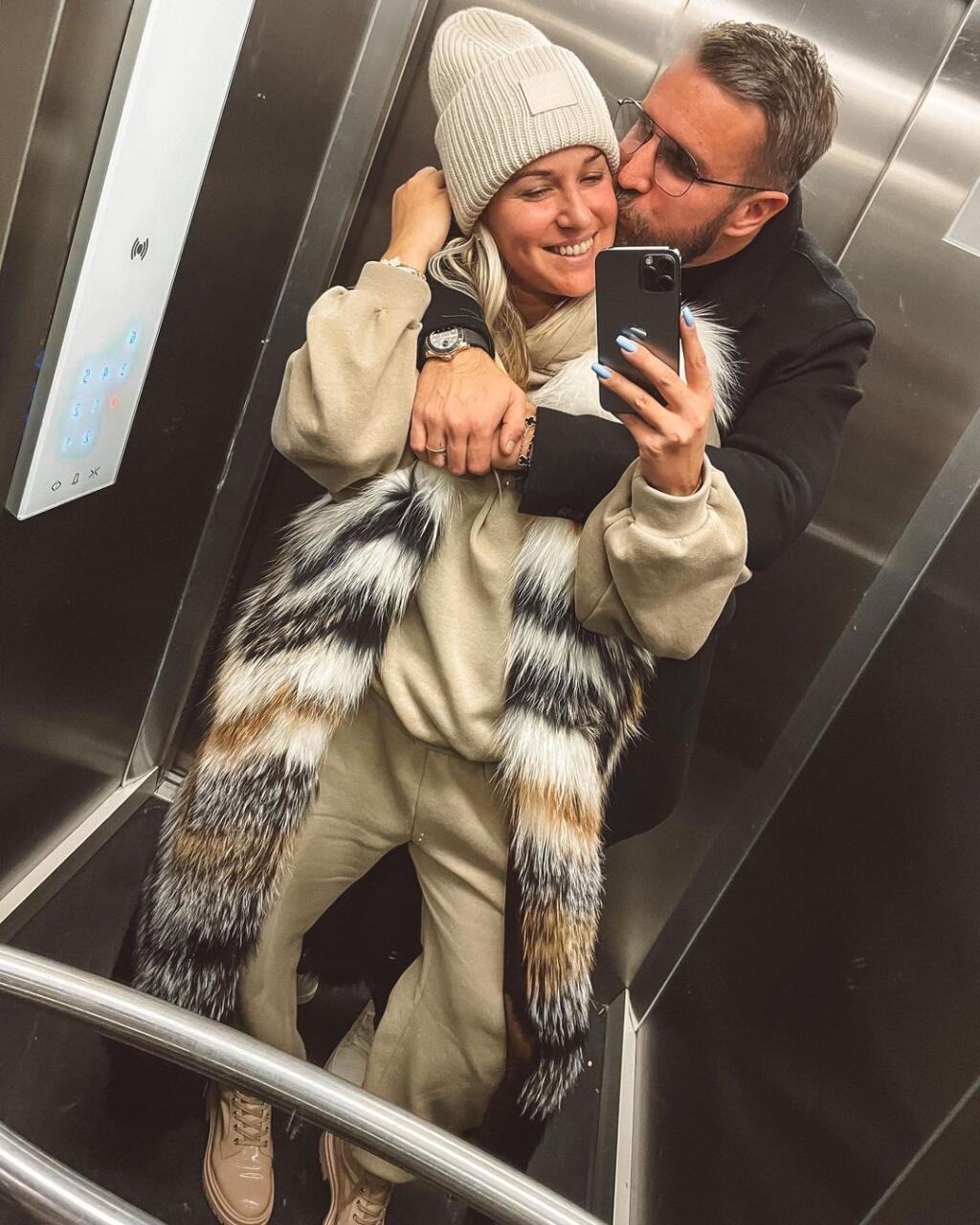 Dominika s manželom