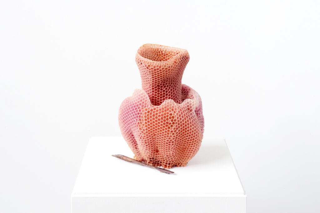 Honeycomb Vase od Tomáša Gabzdila Libertínyho.