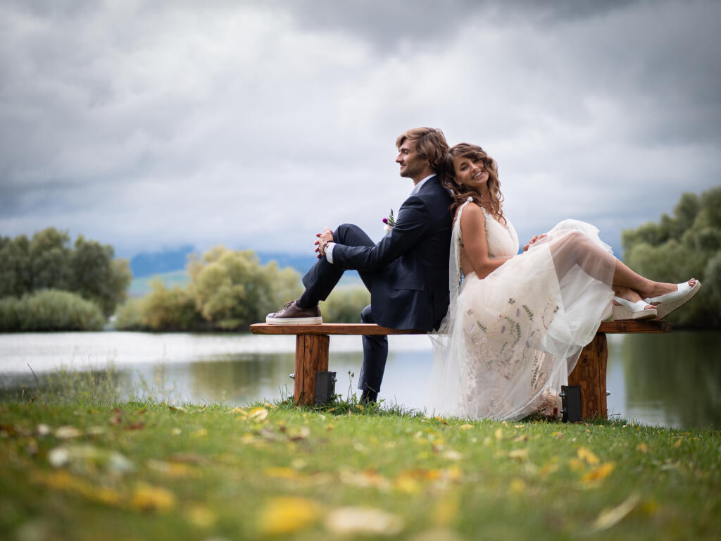 Zuzana a Martin sú spolu už 13 rokov, no áno si povedali až pred pár dňami v krásnom prostredí pri Liptovskej Mare.