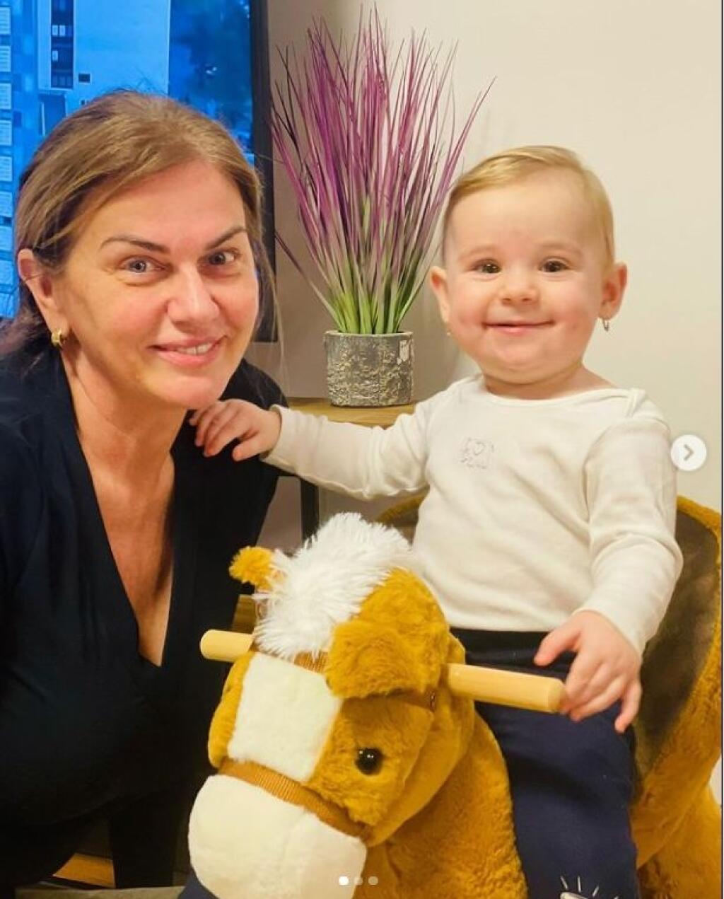 Monika Beňová a jej dcérka Lea po prekonaní Covidu.