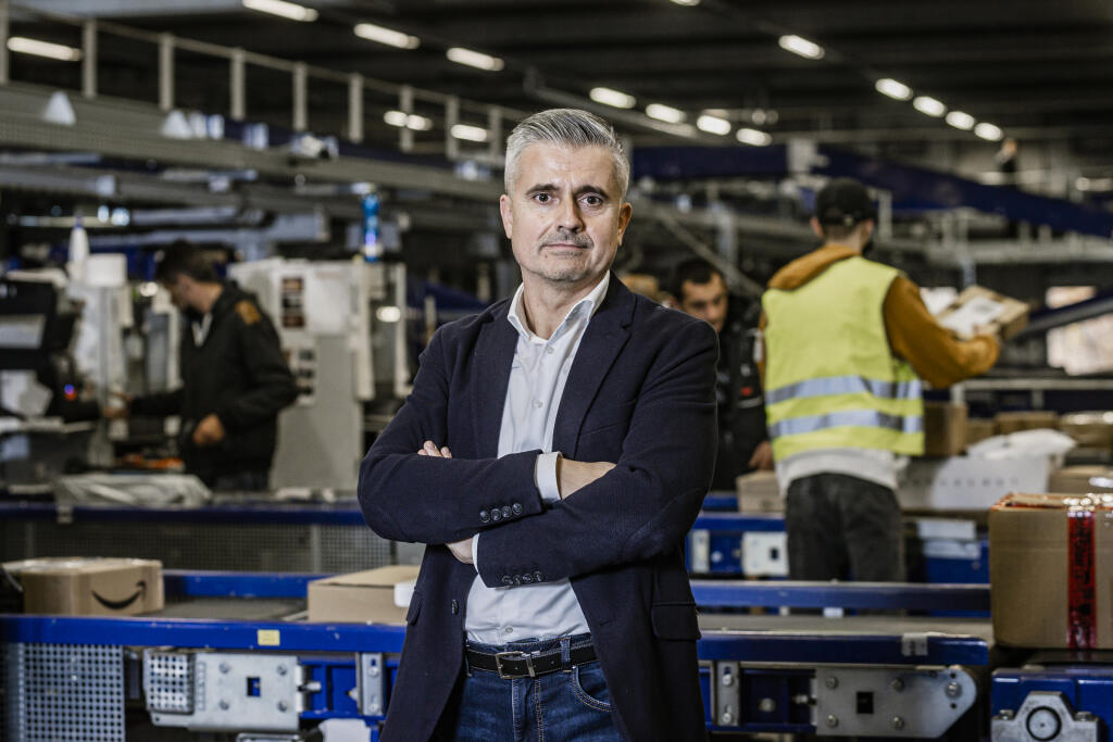 Na snímke konateľ spoločnosti Slovak Parcel Service s.r.o., Ján Ťurek.