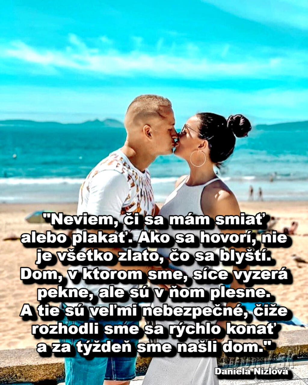 Nízlová si bývanie v Neapole príliš neužívala. Na instagrame v minulosti popísala katastrofálne podmienky.