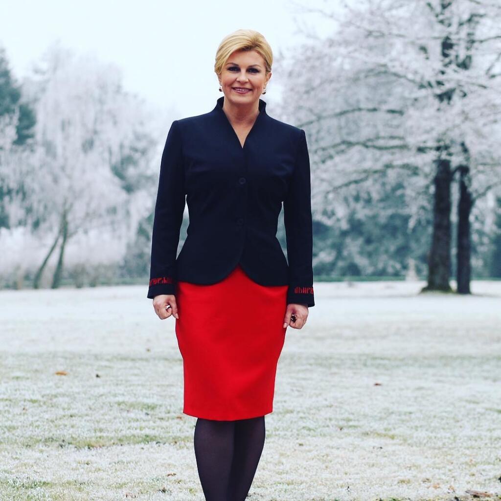 Prezidentka Chorvátska Kolinda Grabar-Kitarovičová.