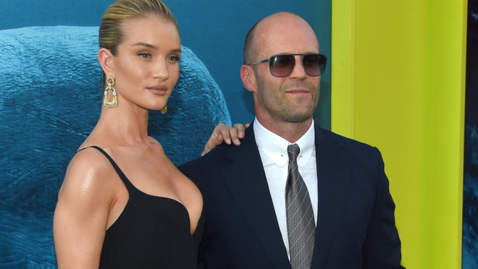 Los,Angeles,-,Aug,06:,Rosie,Huntington-whiteley,And,Jason,Statham