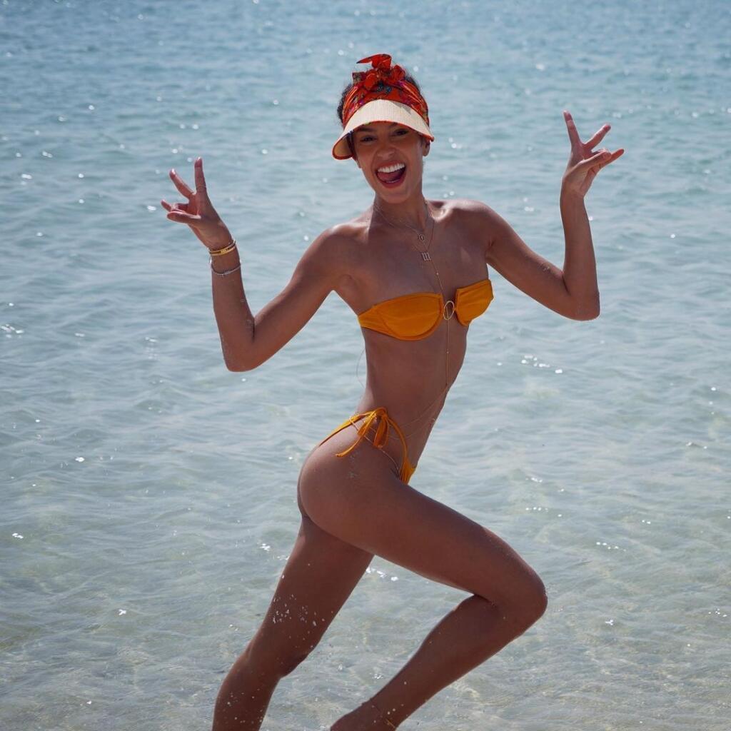 Krásna modelka Jessica Aidi