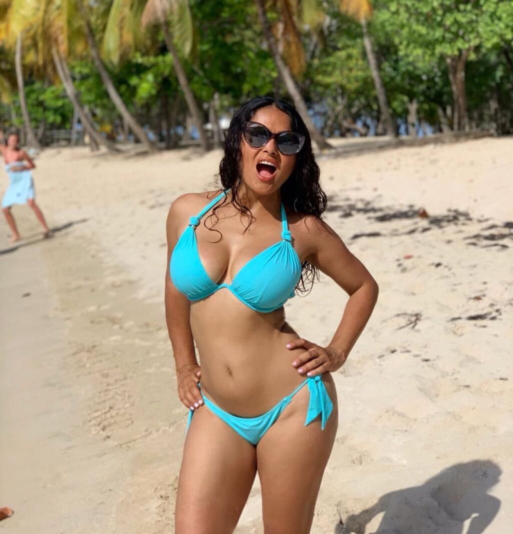 Hollywoodska herečka Salma Hayeková.