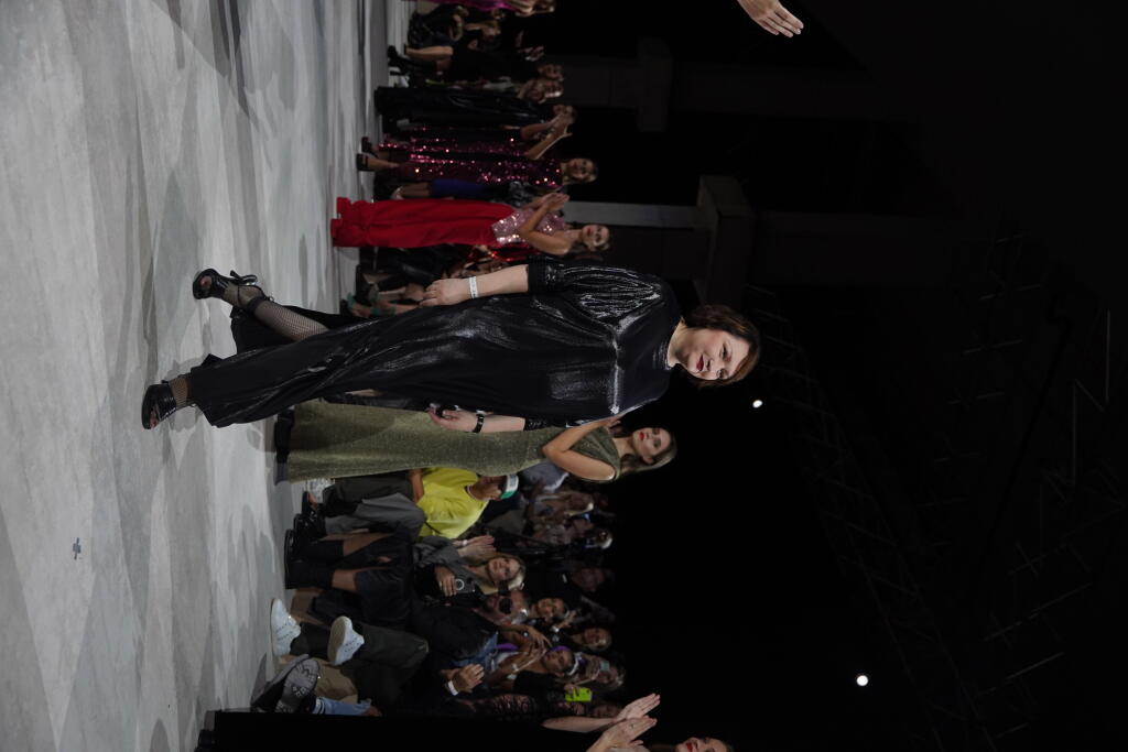 Módna prehliadka Michaely Ľuptákovej na Fashion Live 2022.