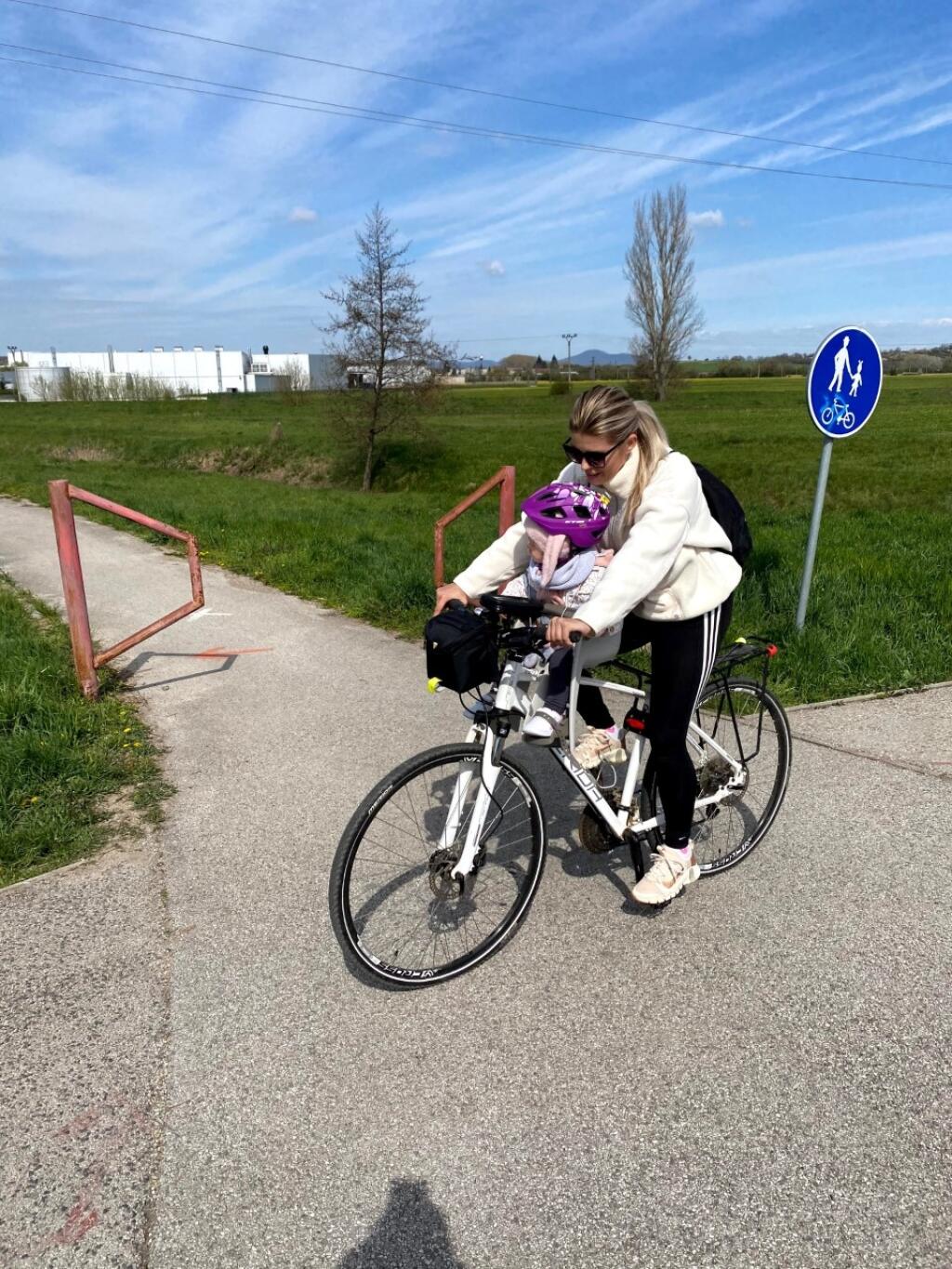 Keď nestíhala Natália počas dňa cvičiť, išla aspoň na dlhú prechádzku alebo bicykel.