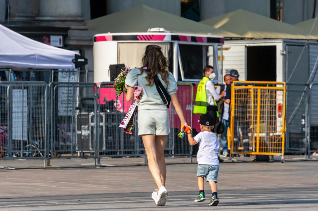 Katarína Saganová so synom Marlonom. Hoci už spolu nežijú v jednej domácnosti s naším cyklistom, vzťah medzi nimi ostal dobrý.