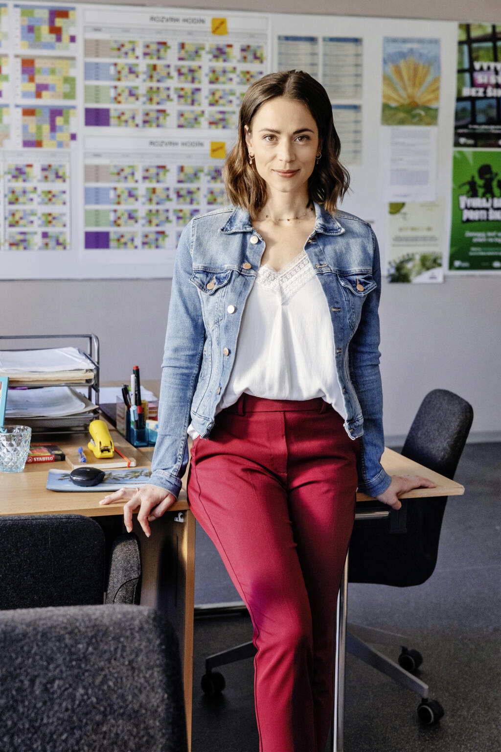 Gabika Marcinková v seriáli Pán profesor.