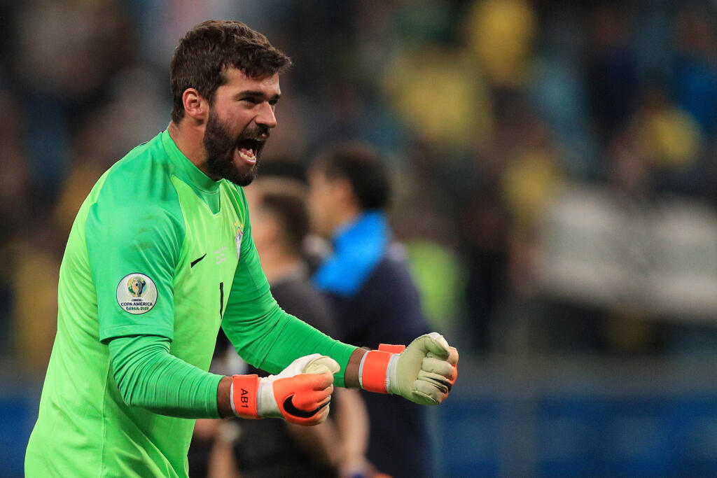 Alisson Becker sa teší z triumfu na Copa America.