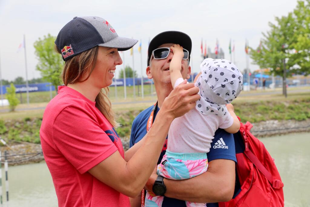 Jana Dukátová sa môže spoľahnúť na podporu svojho partnera a trénera Róberta Orockého.