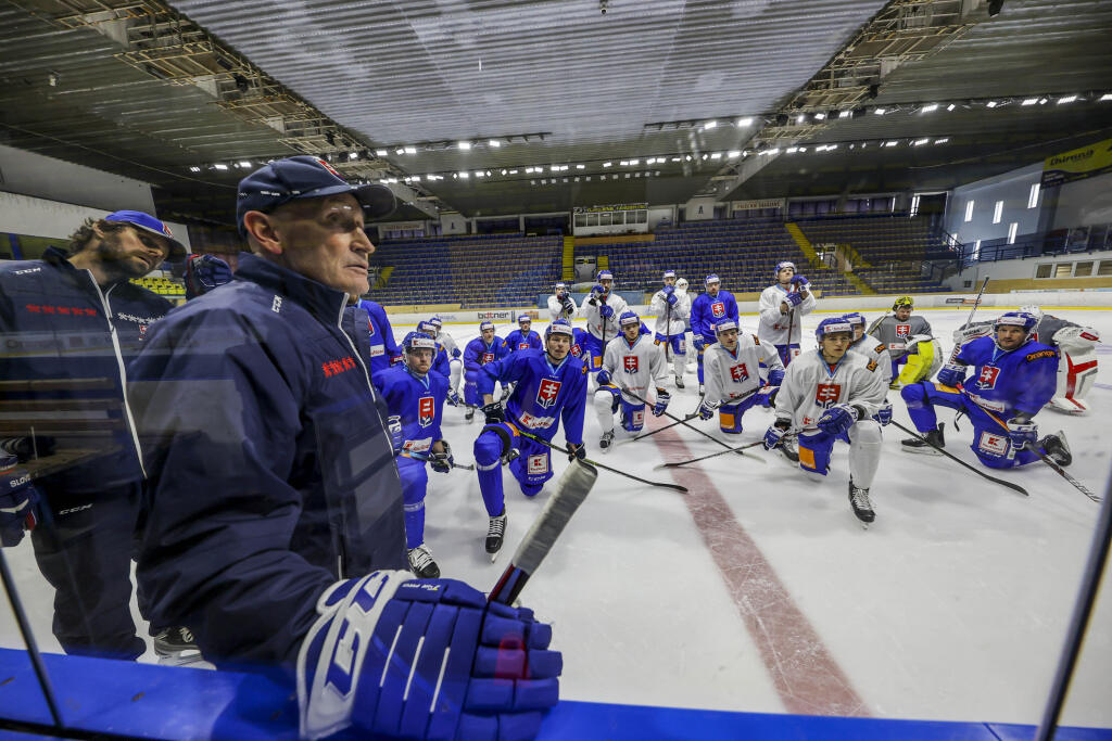 Slovenská reprezentácia sa presunie do Rigy v nedeľu.
