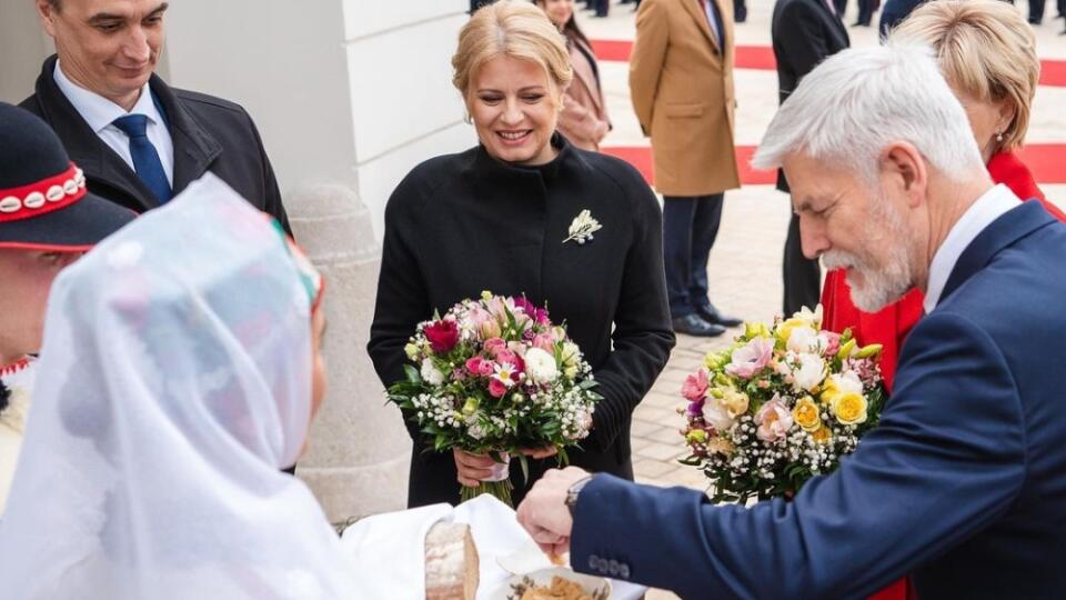 Prezident Petr Pavel prišiel v rámci prvej oficiálne zahraničnej cesty na Slovensko.