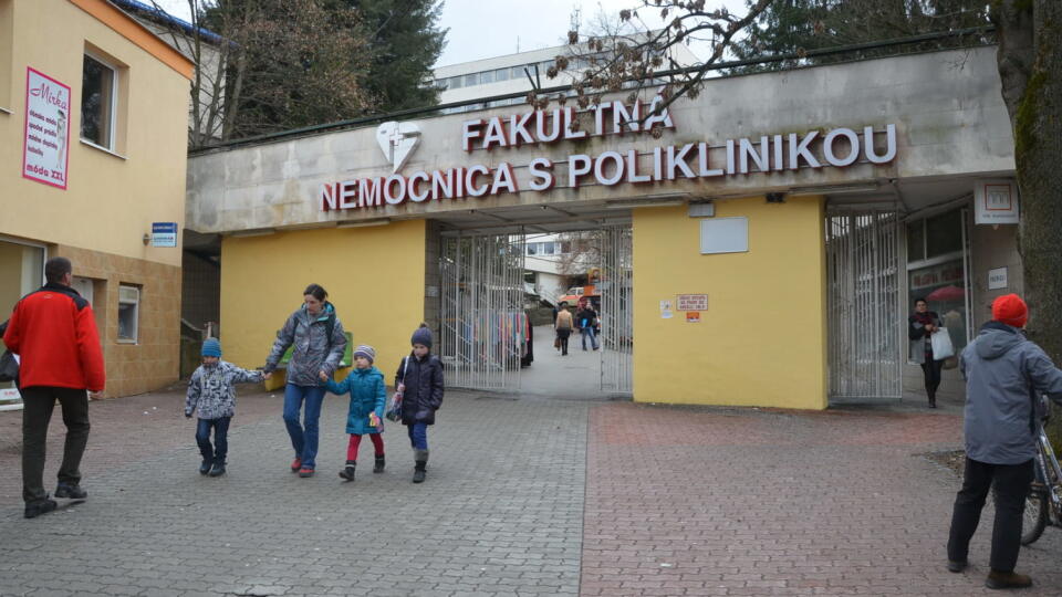 V hre o milióny je 44 nemocníc z celého Slovenska. Ilustračné foto