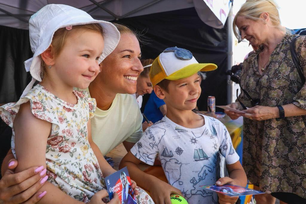 Cibulková je jednou z ambasádoriek projektu Slovenského olympijského výboru s názvom Olympijský festival.