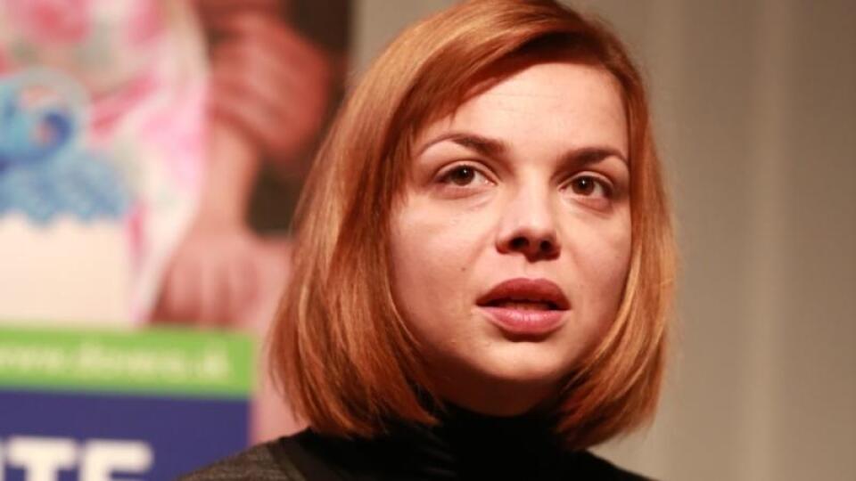 Manželovi porodila syna Martinka.