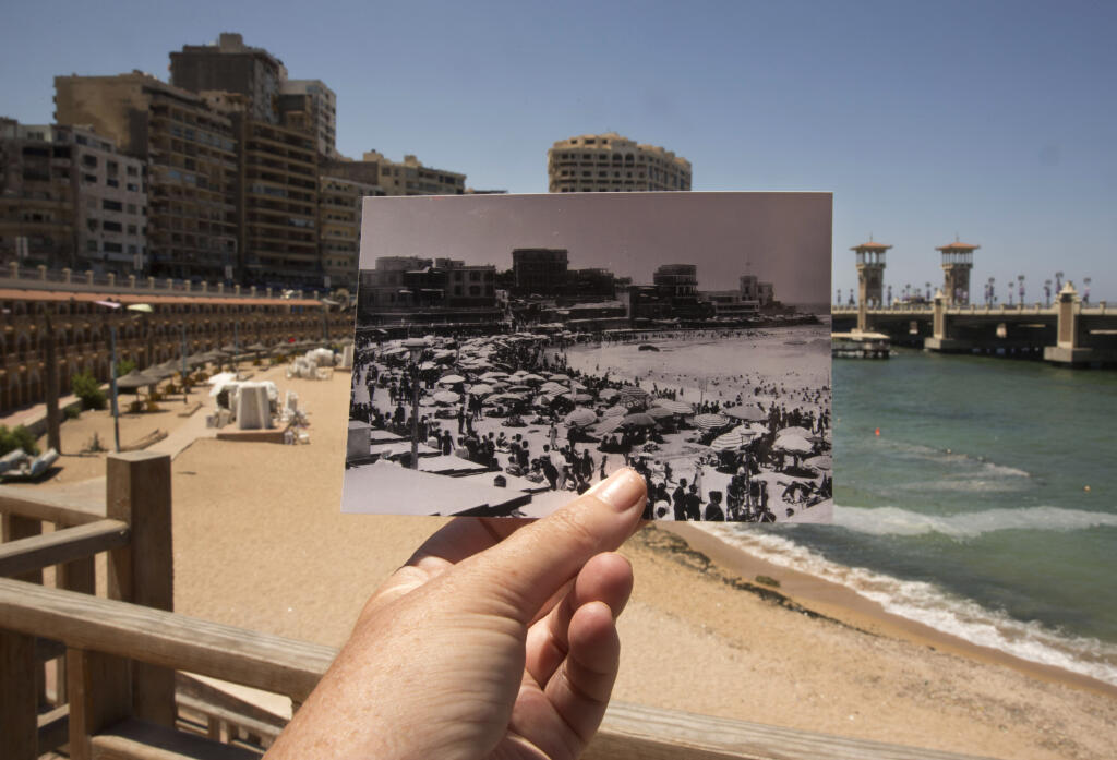 Egypt Alexandria hladina ohrozenie