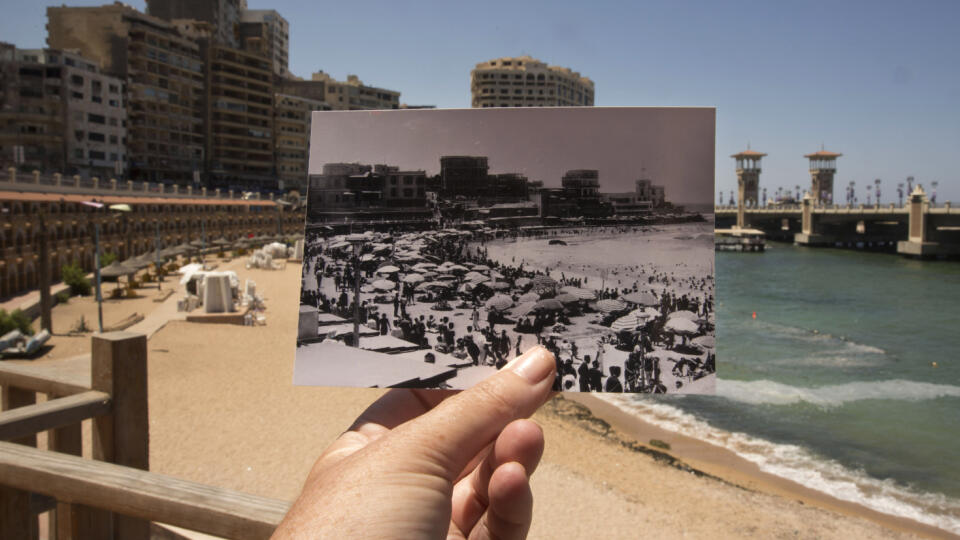 Egypt Alexandria hladina ohrozenie