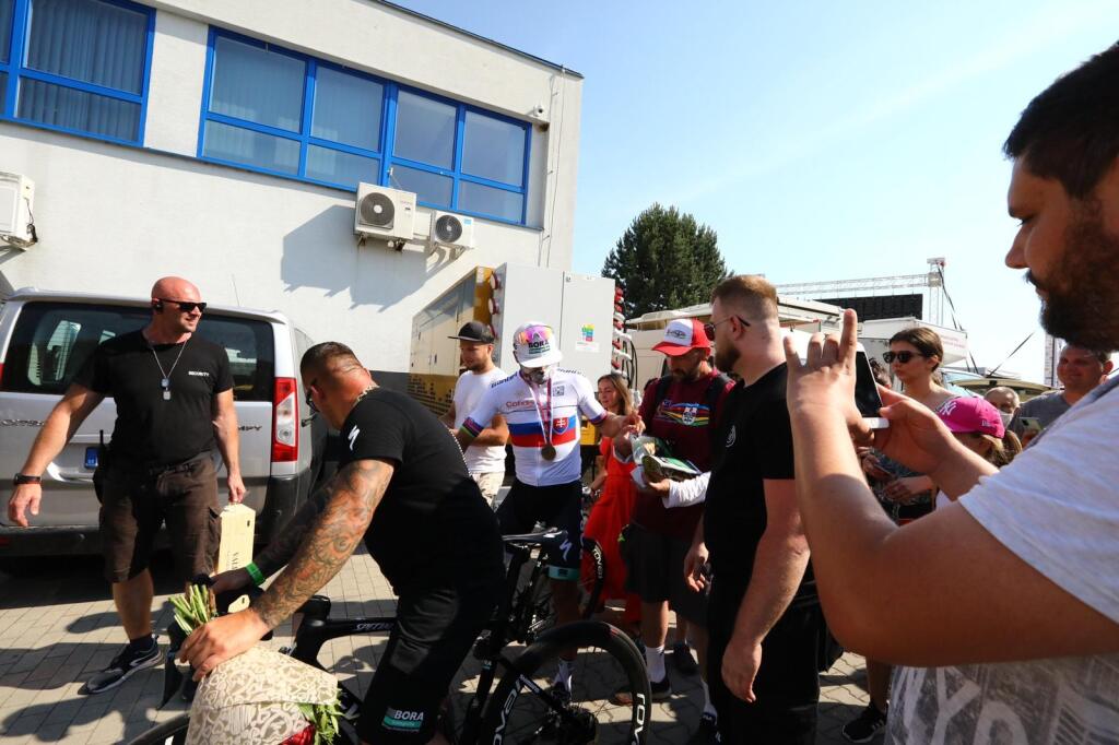 PeterSagan oslavoval titul v cieli