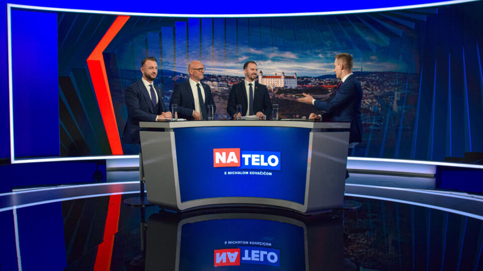 Politická diskusná relácia Na telo