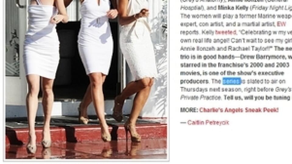 Racheal Taylor, Annie Illonzeh a Minku Kelly sa predstavia ako nové Charlieho anjeli