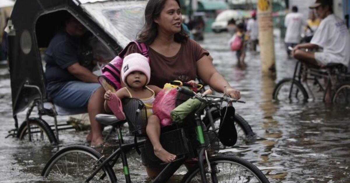 Catastrophe aux Philippines : un super typhon a provoqué des inondations !