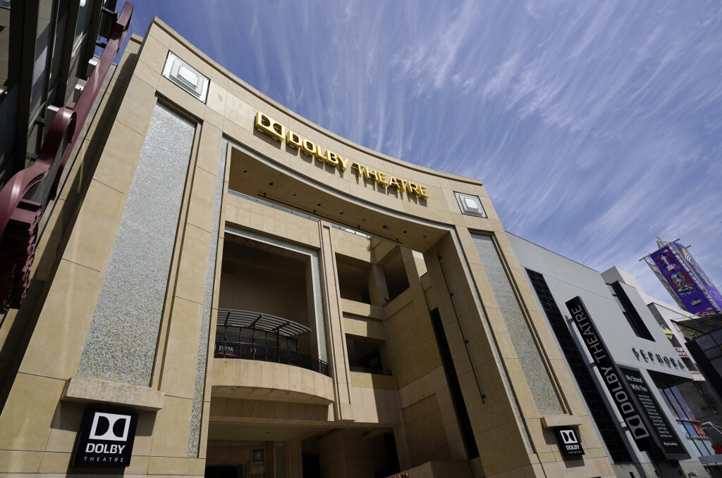 Na snímke Dolby Theatre, jedno z miest, v ktorom sa uskutočnil tohtoročný ceremoniál odovzdávania filmových Oscarov.