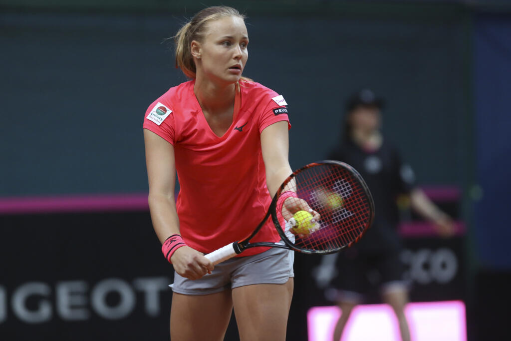Rebecca Šramková už niekoľko rokov reprezentuje SR vo Fed Cupe.