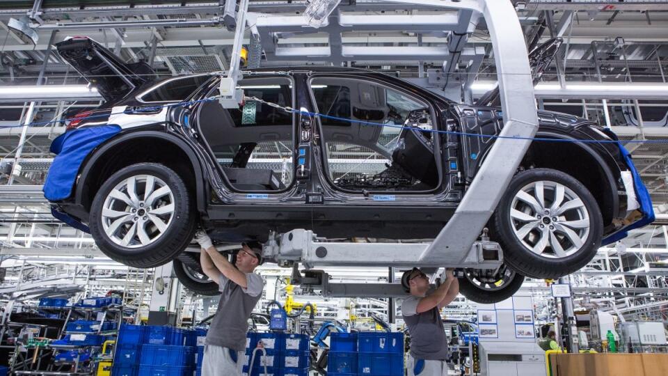 Výroba v závode Volkswagen Slovakia v Bratislave