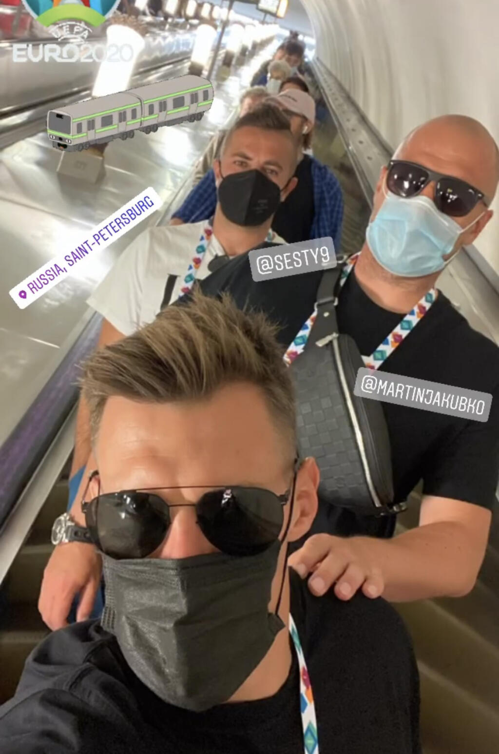 Trio Škrtel, Jakubko, Šesták si užívajú Petrohrad naplno.