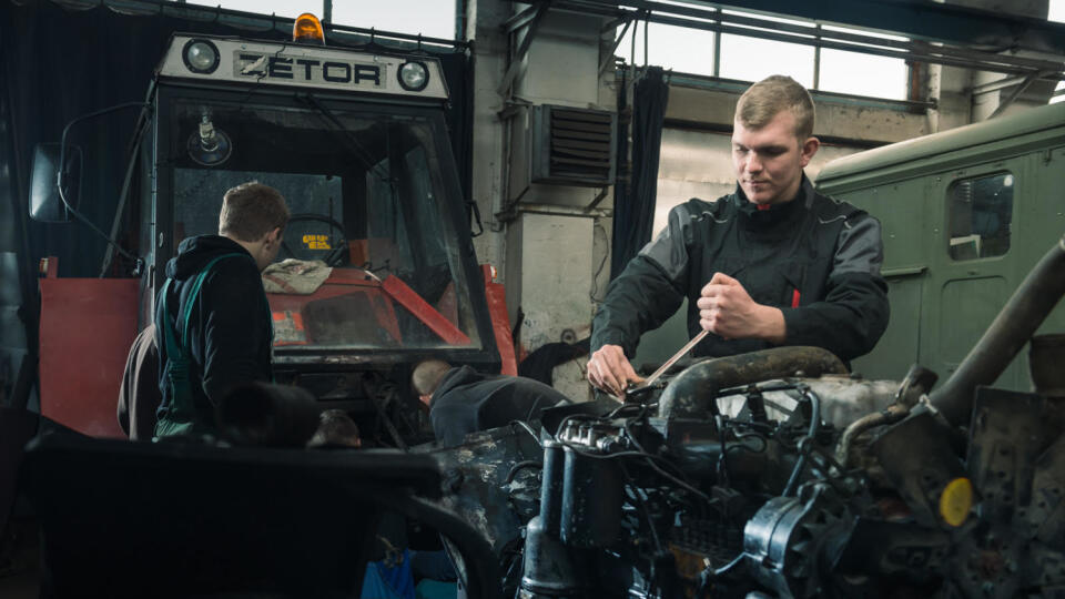 Približne polovica stredoškolákov zapojených do duálneho vzdelávania sa pripravuje pre automobilky, strojárstvo a elektrotechniku a druhá polovica pre obchod, služby, ekonomiku a gastronómiu.