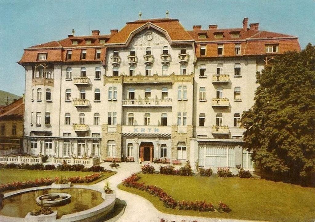 Takýto skvost v kúpeľnom meste už nenájdete. Na jeho mieste stojí obľúbený hotel Krym