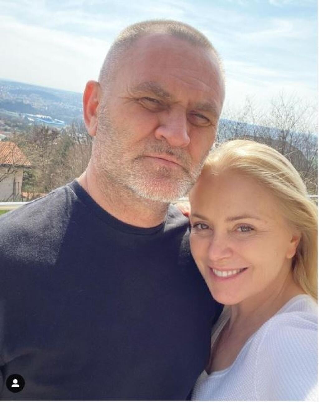 Zuzana Vačková s priateľom.