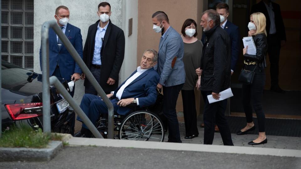 Miloš Zeman a prvá dáma ČR Ivana Zemanová