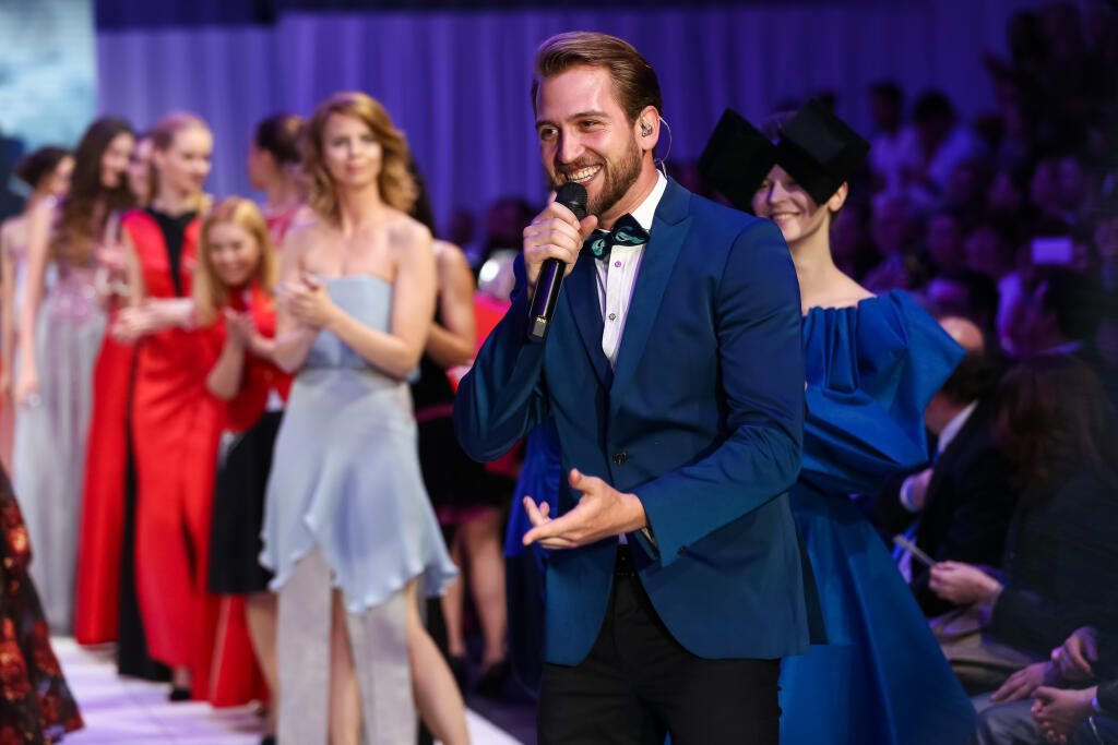 Samo Tomeček na Eurovea fashion forward