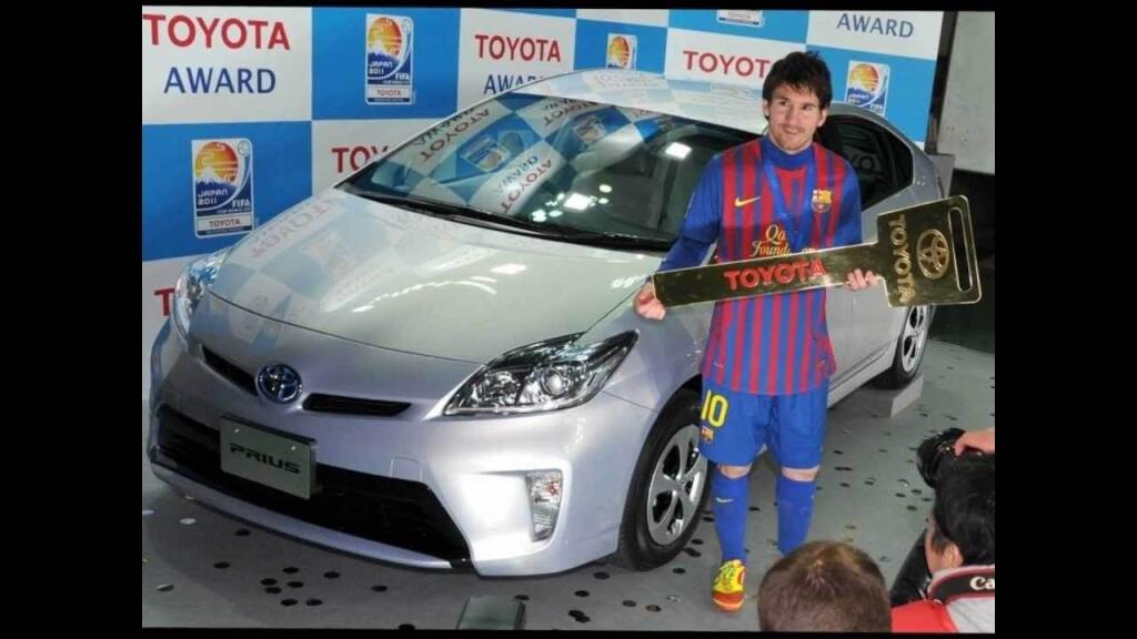 Medzi prvé autá Lionela Messiho, ktoré dostal v Barcelone, patrila Toyota.