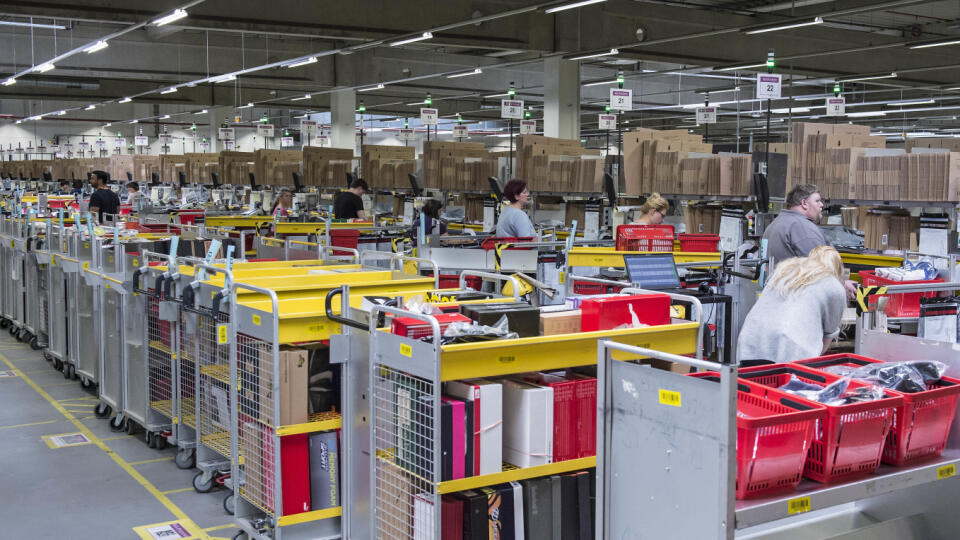 Distribučné centrum Amazonu v Nemecku