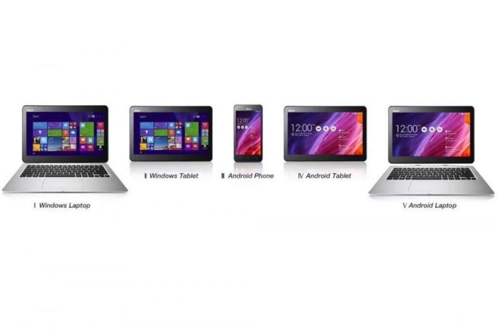 Smartfón v tablete, tablet v notebooku. S Windowsom aj Androidom