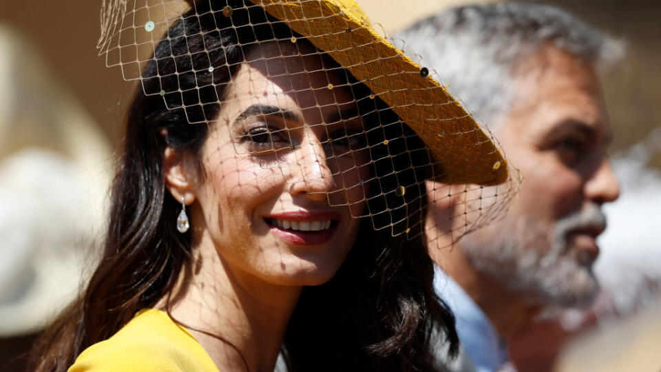 Amal Clooney a George Clooney zahviezdili.