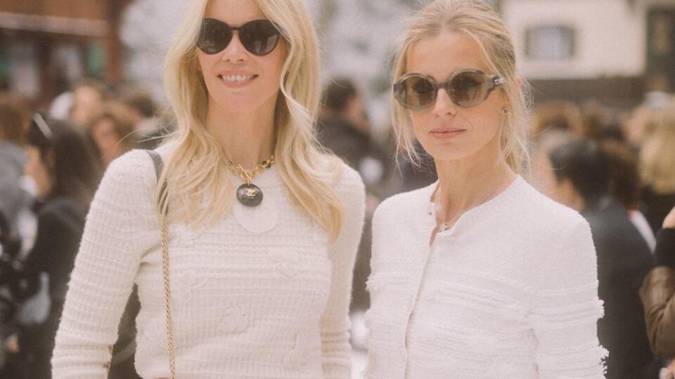 Claudia Schiffer a Laura Bailey