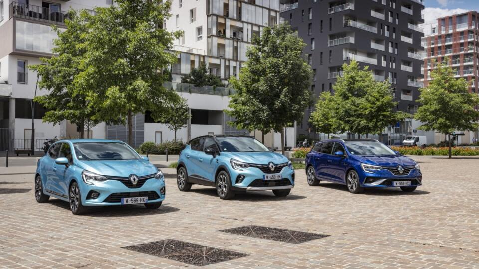 Hybridné Renaulty.