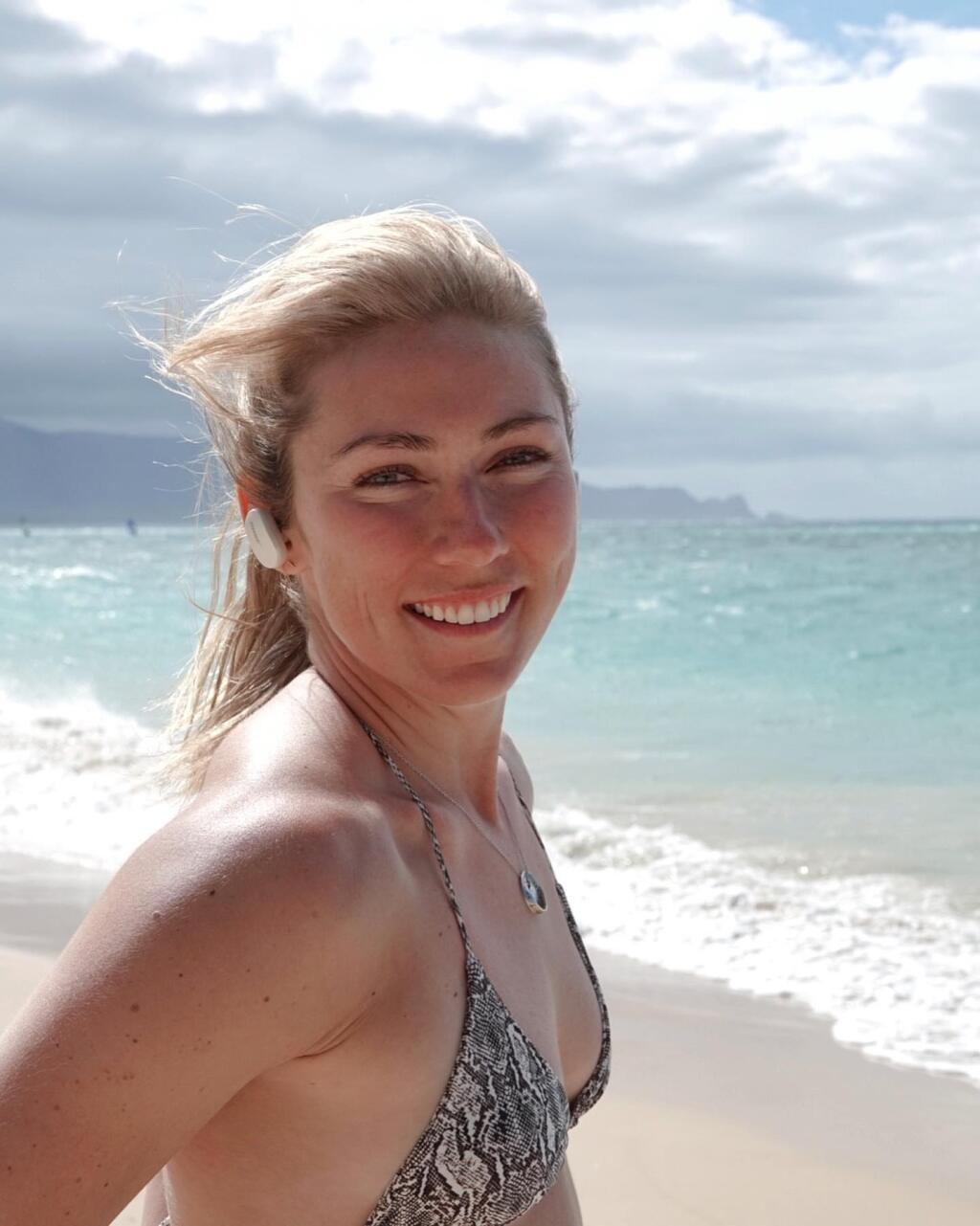 Mikaela Shiffrin si urobila na pláži par selfie v plavkách.