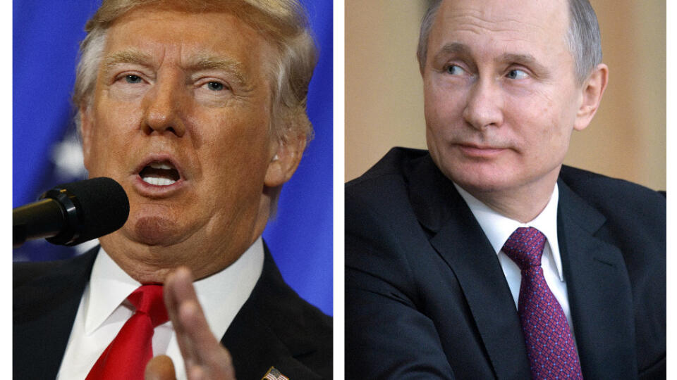 Donald Trump a Vladimir Putin 