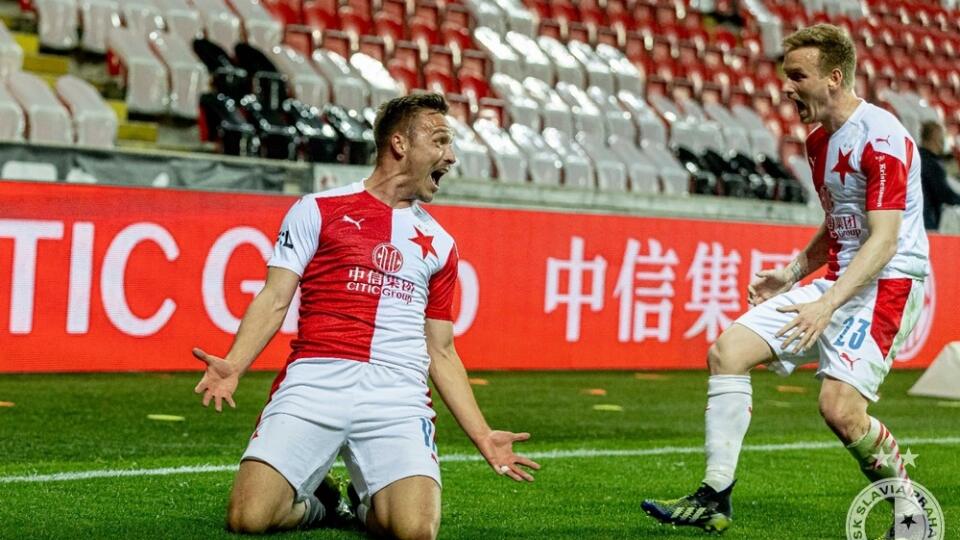 Slavia Praha zdolala v derby Spartu.