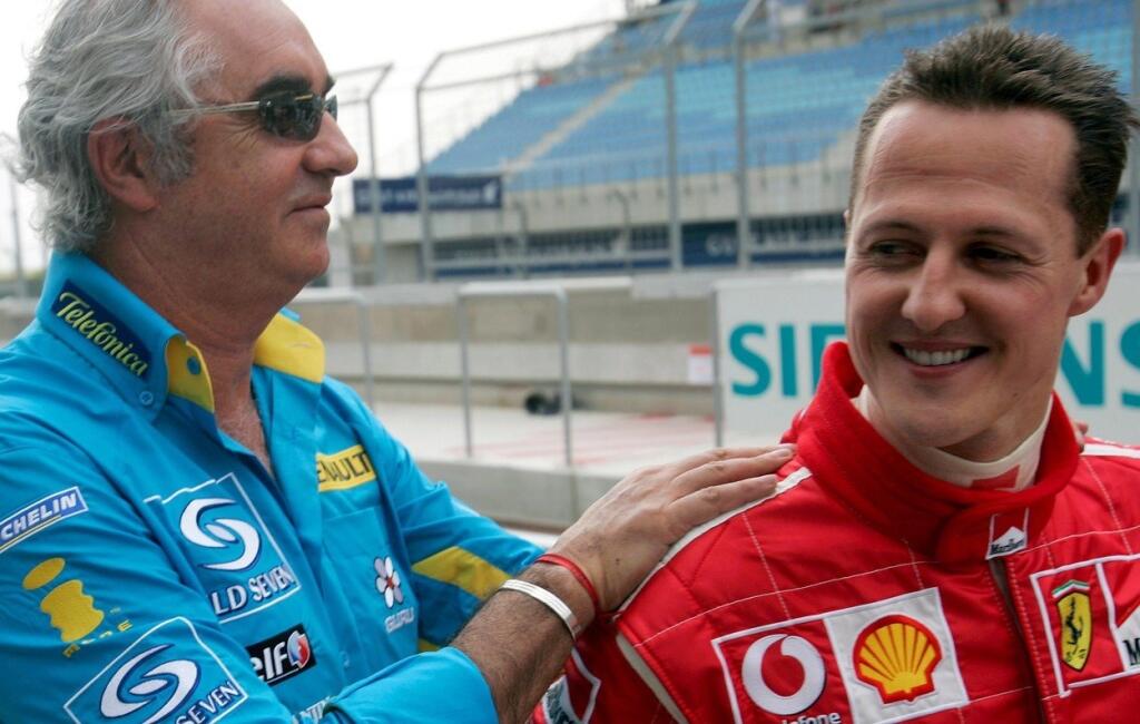 Formel 1 Bahrain Flavio Briatore, Michael Schumacher
