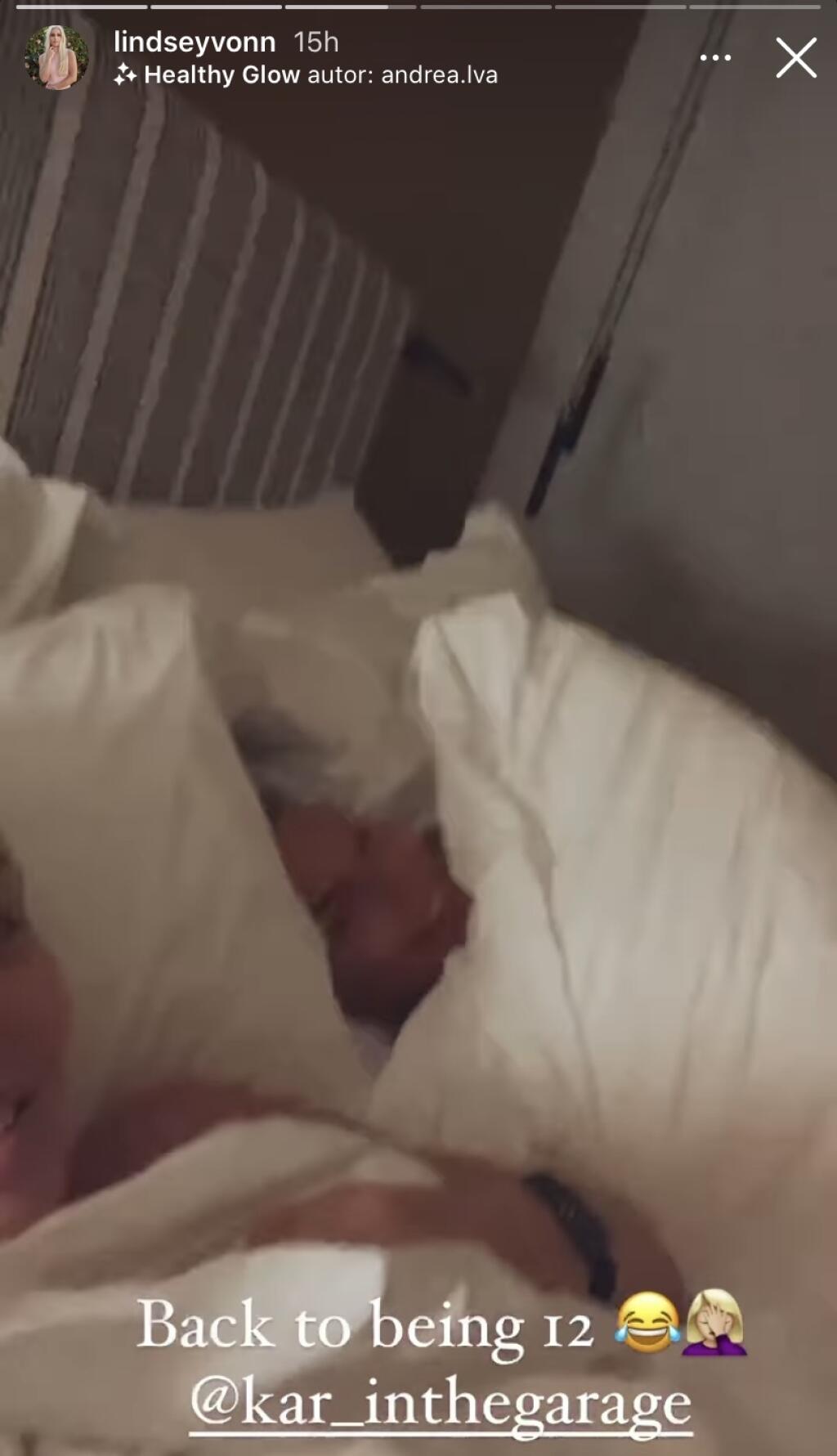 Lindsey Vonnová si po rozchode s P. K. Subbanom nasťahovala do postele svoju rovnako krásnu sestru.
