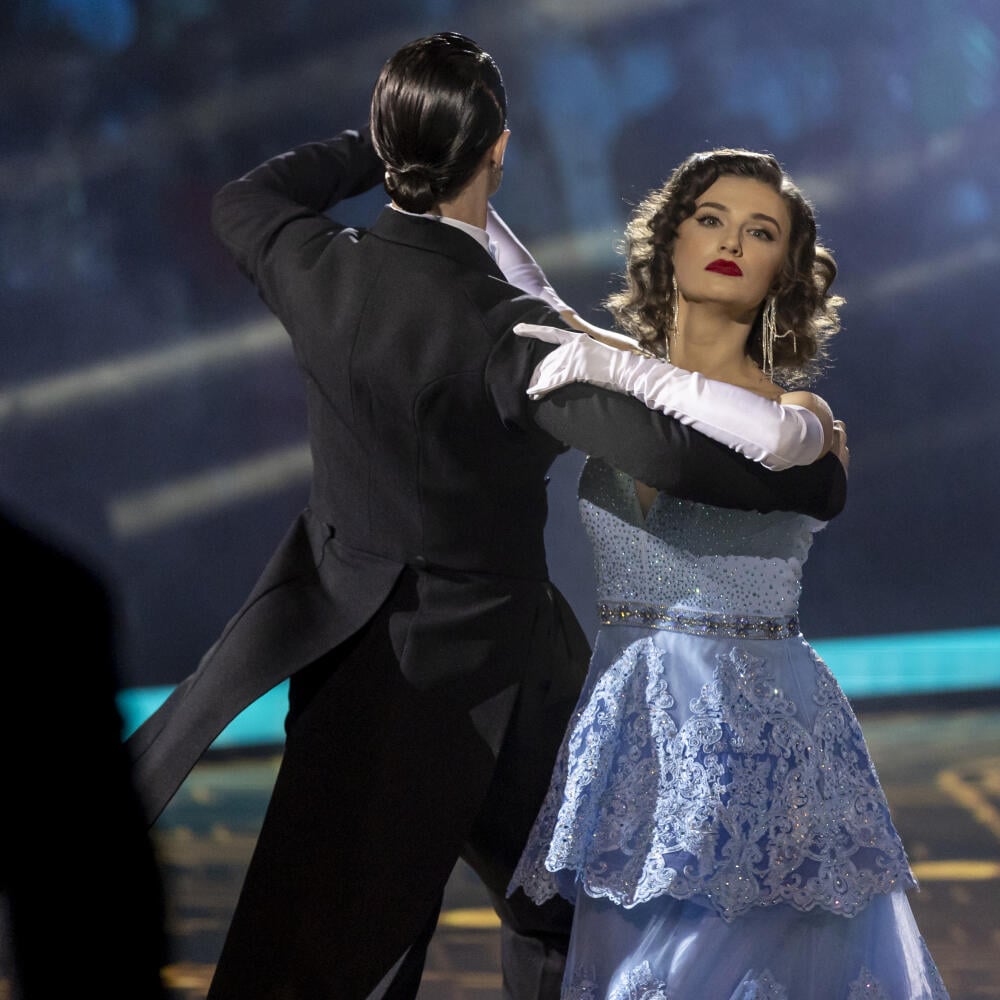 Premiéra tanečnej súťaže Let's Dance 2024. Na snímke je Petra Dubayová a Matyáš Adamec.